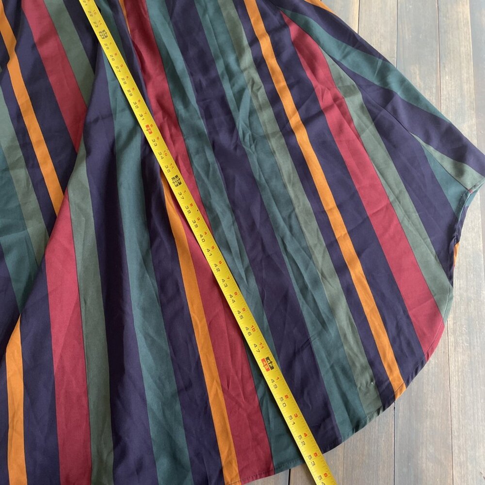 BloomChic Striped Dolman Sleeve Pocket Flutter Wrap Dress - Size 14-16 (Q8) - Picture 10 of 10